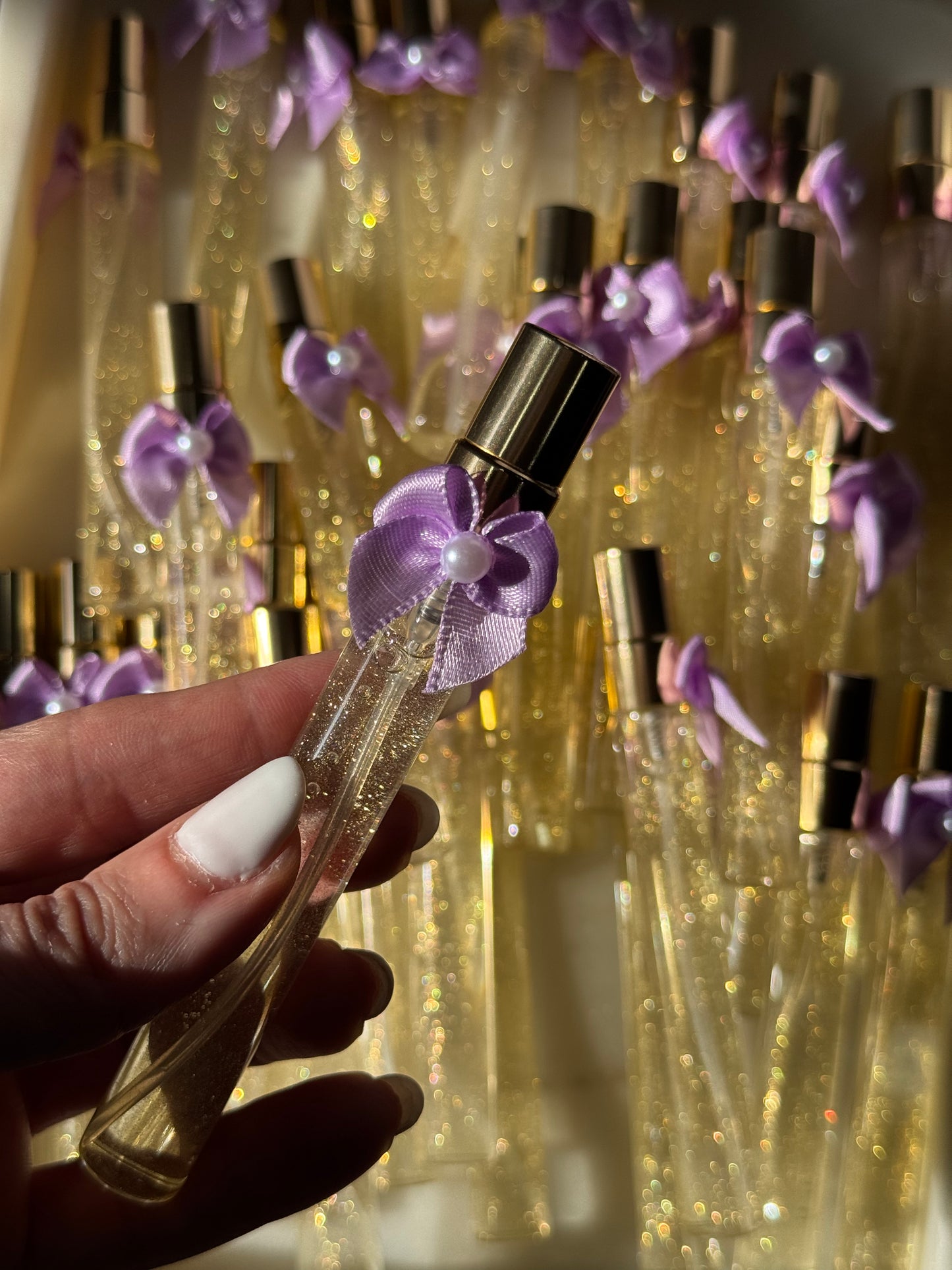 10 Luxury Personalised Mini Perfume Favours