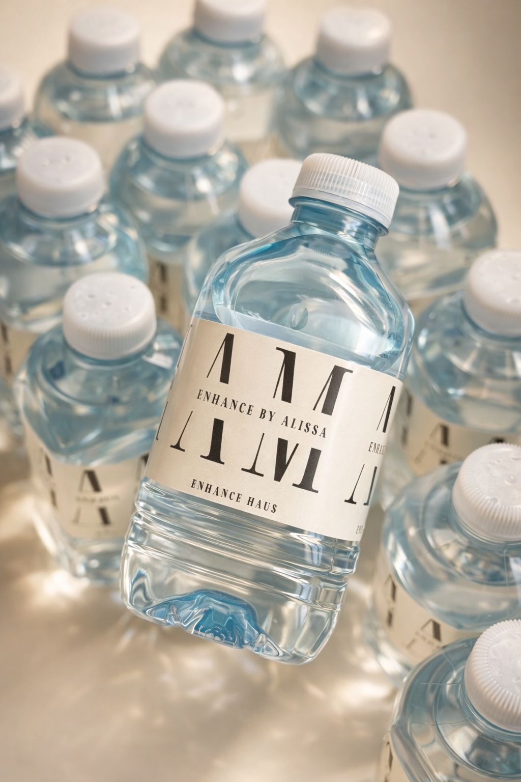 10 Personalised Water Bottle Favours – Custom Business Branding