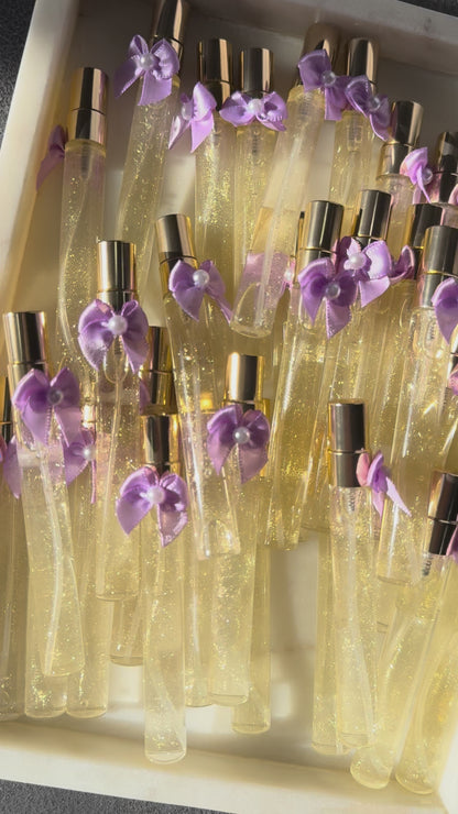 10 Luxury Personalised Mini Perfume Favours